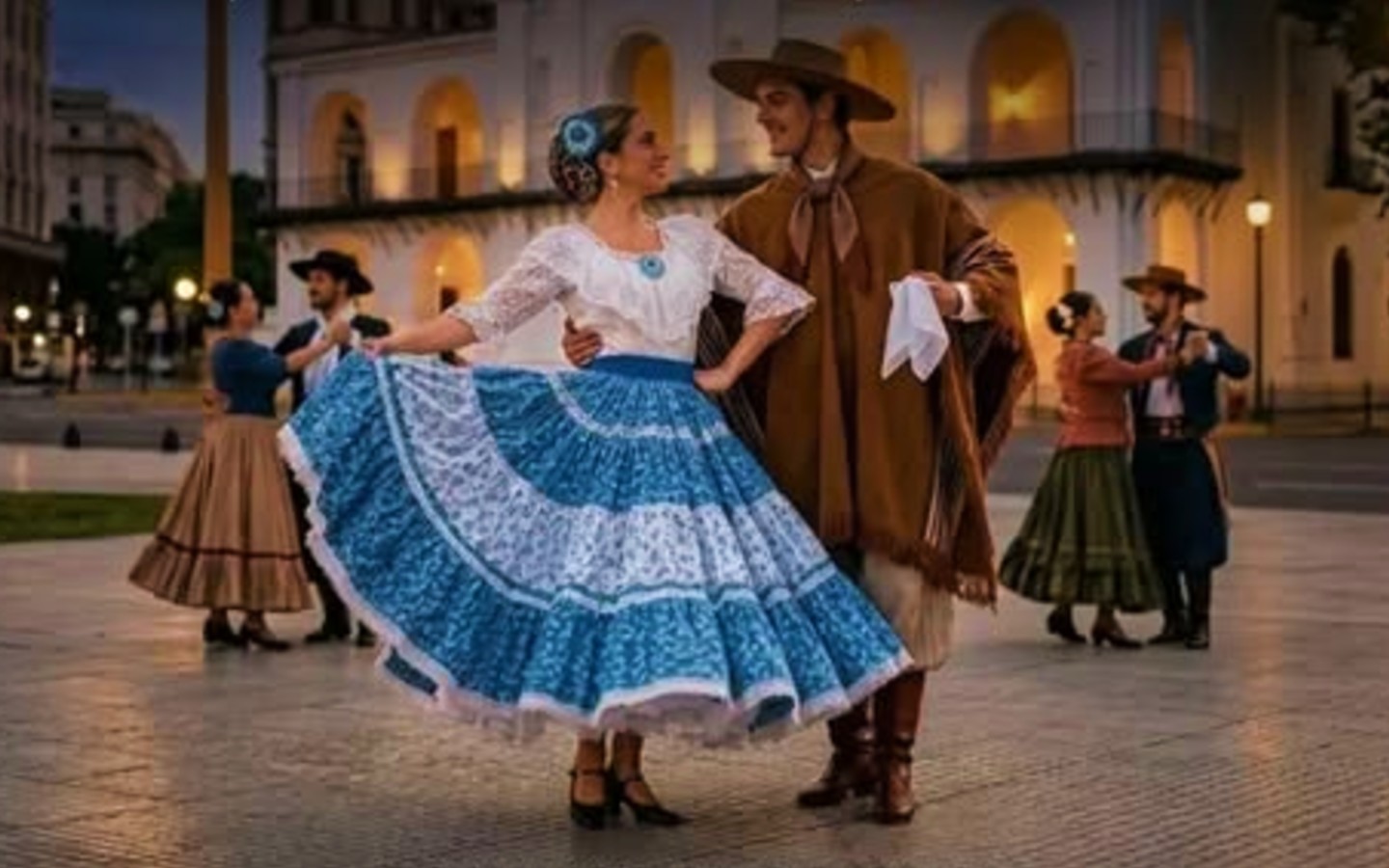 Gala patriótica del Ballet José Hernández en el Teatro Edén